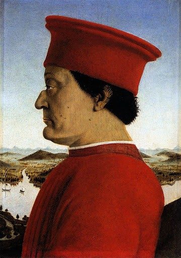 Piero Della Francesca - ritratto di Federico da Montefeltro 